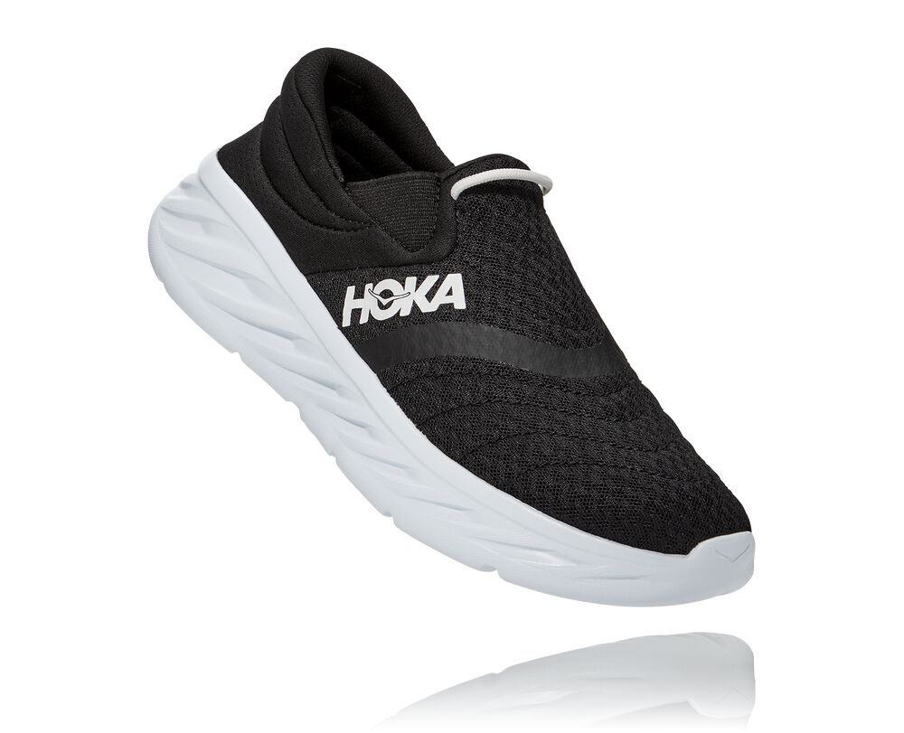Hoka One One ORA Återhämtningsskor Dam Svarta/Vita - SE-5686905